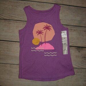 Cat & Jack Tank Top 2T NEW WITH TAG